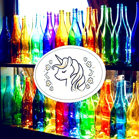 Unicorn Witchy Sorceress Supreme Potion B0ttle Label Sticker - Picture 1 of 5